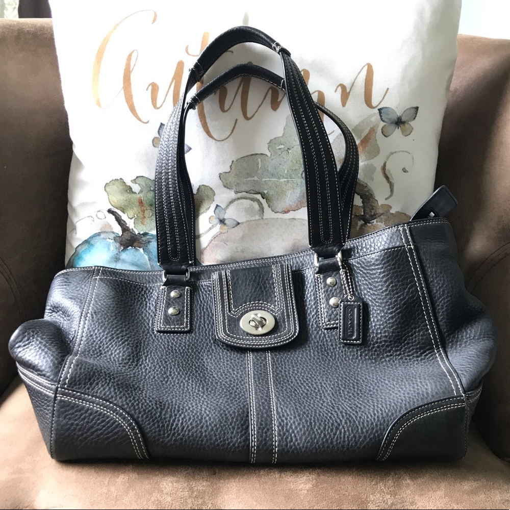 Coach Pebble Leather Bag